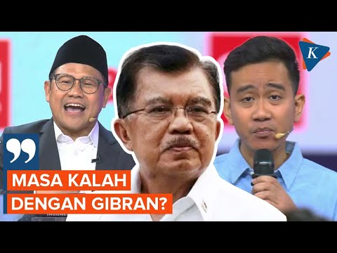 Semangati Cak Imin, Jusuf Kalla: Masa Kalah dengan Gibran?