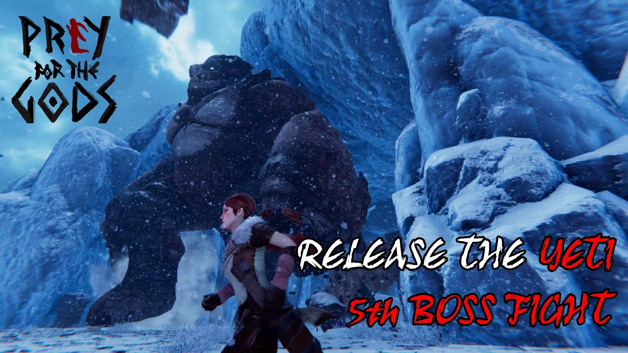 Praey For the Gods - Release the Yeti - 5th Boss Fight - PS5 4K 60FPS
