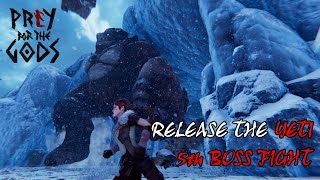 Praey For The Gods - Release The Yeti - 5Th Boss Fight - Ps5 4K 60Fps