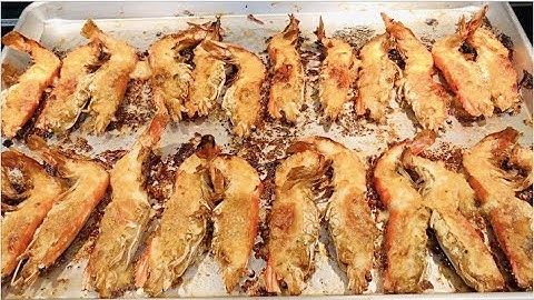 Oven-Baked Garlic Butter Prawns │ Tôm Nướng Bơ Tỏi │ Van Anh Cooking