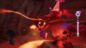 Spyro Reignited Trilogy Riptos Rage - Magma Cone - Taking out Lava Monsters for Hats!