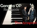 Gangsta ( ギャングスタ ) OP - Renegade by STEREO DIVE FOUNDATION [ Piano ]