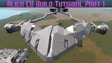 Empyrion Galactic Survival - Alien CV build tutorial part 1