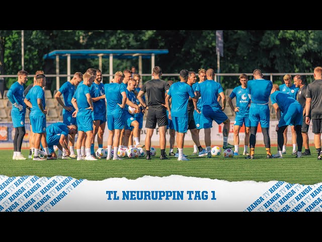 🚎Anreise und erste Einheit: Tag 1 im Trainingslager Neuruppin⚽️