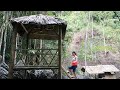 35 days to build a two-story bamboo house on rock - CABIN / Living Off The Grid (Ep.19)