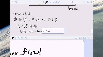 ME-2124: Viscous Pipe Flow Example Problem