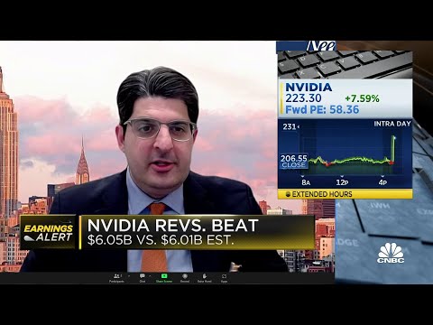 NVIDIA beats on EPS, says A.I. is at an inflection point