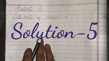 Installment Payment System solution of SM Shukla...!!!(Ques No-5 & 6)