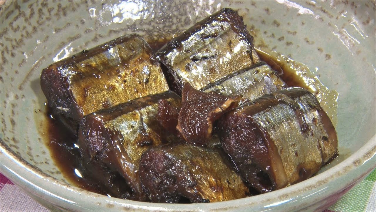 さんまの甘辛煮 キチキチキッチン Youtube