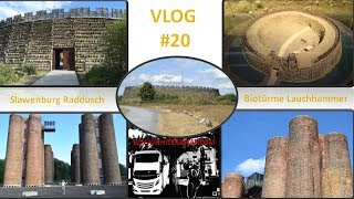 Leben im Wohnmobil Vlog #20 Slawenburg Raddusch und die Biotürme in Lauchhammer Tagebau Brandenburg