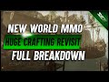 Amazon's 🌲NEW WORLD MMO ALPHA 3 CHANGES BREAKDOWN #4 (Rapier, Major Crafting Changes, Combat & AI)