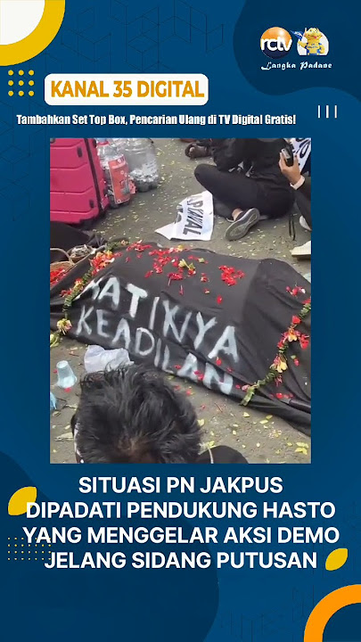 HASTO SUPPORTERS HOLD A PROTEST AHEAD OF THE VERDICT #news #viral