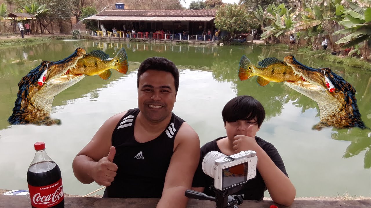 Incrível pescaria, pescando peixe. (Pesque Pague Bom Jardim) Junyor Rodrigues - YouTube