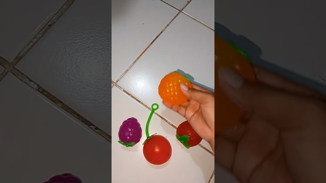 Mainan anak splat toys | splat ball buah buahan 