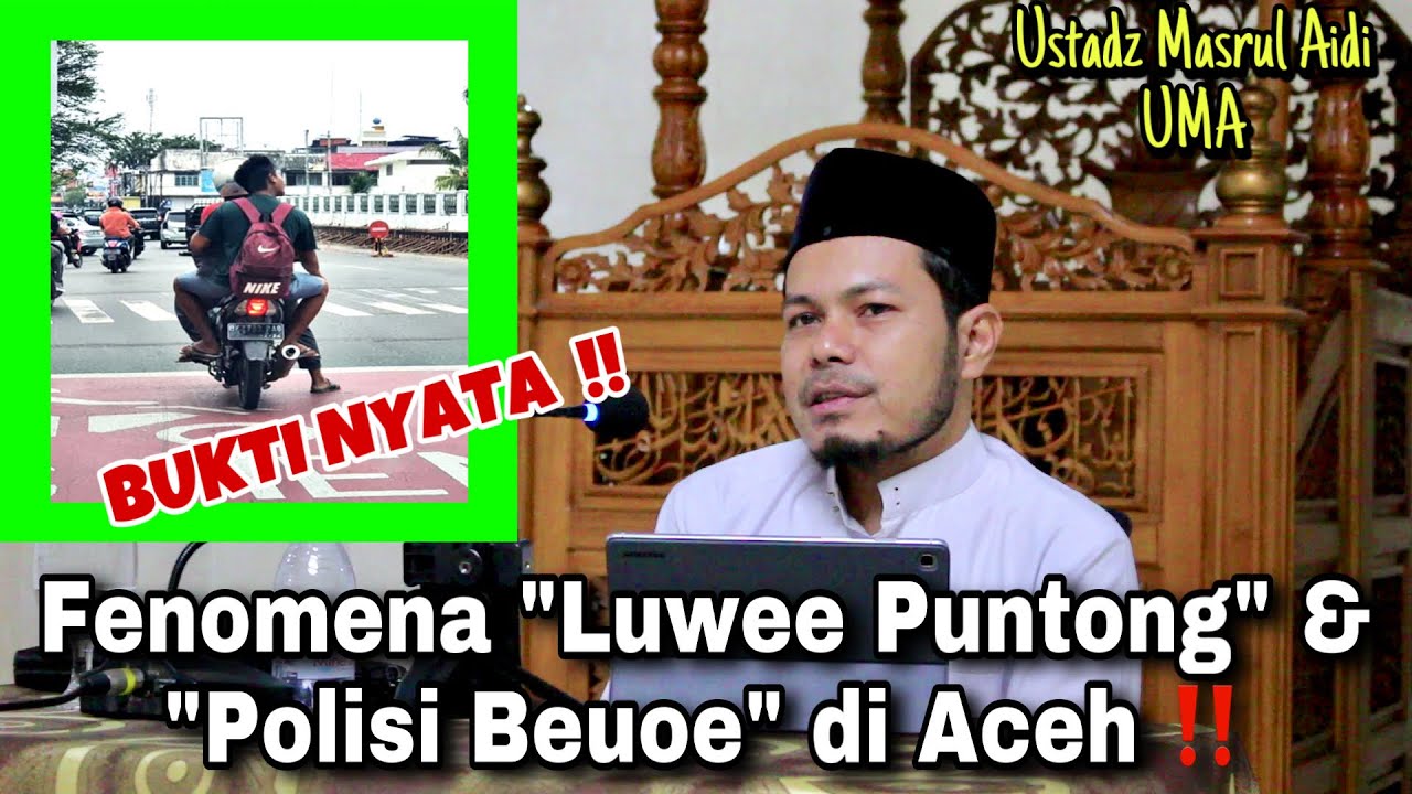 LUWEU PUNTONG al14s CELANA PENDEK ⁉️ DI NEGERI SYARIAT || UST MASRUL AIDI || Perkusi Aceh