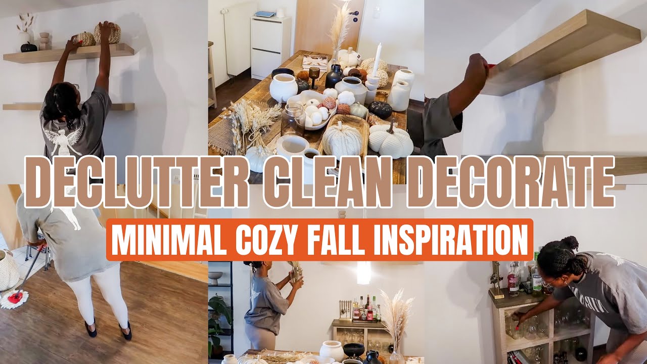 FALL DECLUTTER DECORATE & CLEAN WITH ME | EXTREME CLEANING MOTIVATION ...
