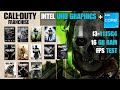 Every Call of Duty Game on Low-End PC (i3 1115G4 + Intel UHD Graphics)(Part 1)