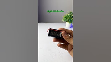 Digital Voltmeter - How to Use a Voltmeter #shorts #diy #arduino