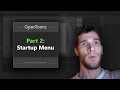 OpenToonz Tutorial 02: The Startup Menu
