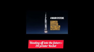 3D printer Rocket @#Additive manufacturing process#sikshya with Sujata