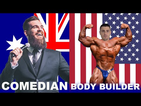 Aussie Comedian VS American Bodybuilder
