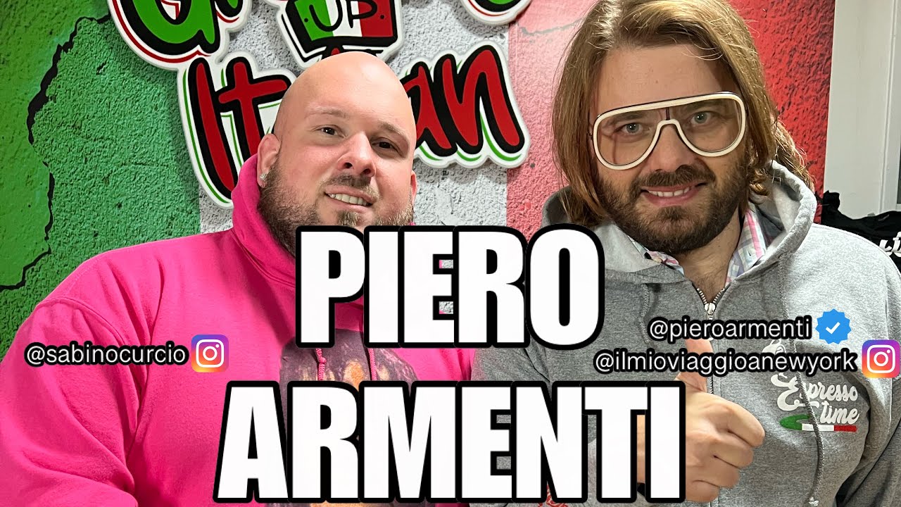 Piero Armenti talks Il Mio Viaggio a New York with Growing Up Italian YouTube