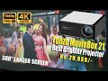 Moviebox 21 projector reviewsupports 4k best brightest projector in india under 30000