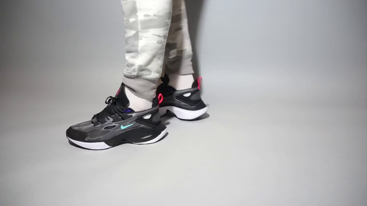 nike signal dimsix on feet