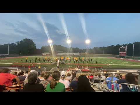 Amory High School Band. Crossroads Marching Classic, Corinth, MS. Sept 24,  2022 “Into The Light”