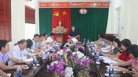 VIDEO: HĐND huyện Vĩnh Tường giám sát công tác cải cách thủ tục hành chính tại UBND xã Tân Tiến