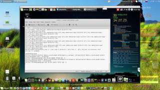Помощь через TeamViewer моему подписчику.Настройка Conky. Помощь через TeamViewer моему подписчику.Настройка Conky.