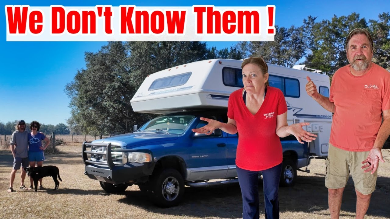 We Invited Complete STRANGERS to Camp on our Property in their Truck Camper!