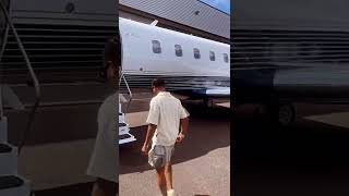 Wizkid Steps Into His Private Jet Like A King #shorts