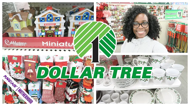 Dollar Tree Christmas 2019🌲Shop with me Dollar Tree Haul | Christmas Decor and Stocking Stuffers