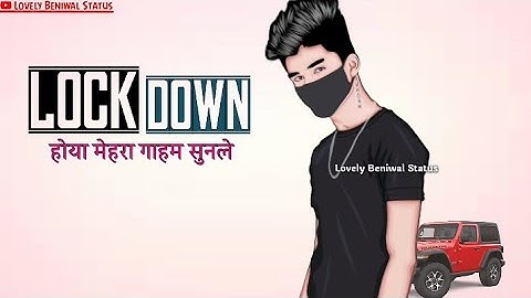 Lockdown -: Shanky Goswami | Whatsapp Status | New Haryanvi Song Status Haryanvi 2021|lockdown stats