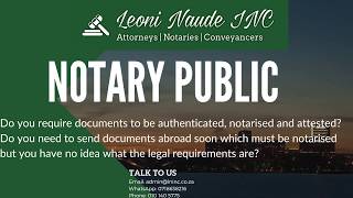 Notary public near me - the lawyer in Benoni 5 star review