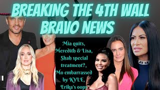 Breaking the 4th wall #BravoTv #RealityBlurb