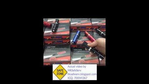 PDSL3315 1 2 - Stun Gun Lipstick Shape with LED Flashlight