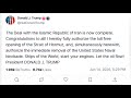 President Trump: Deal reached with Iran