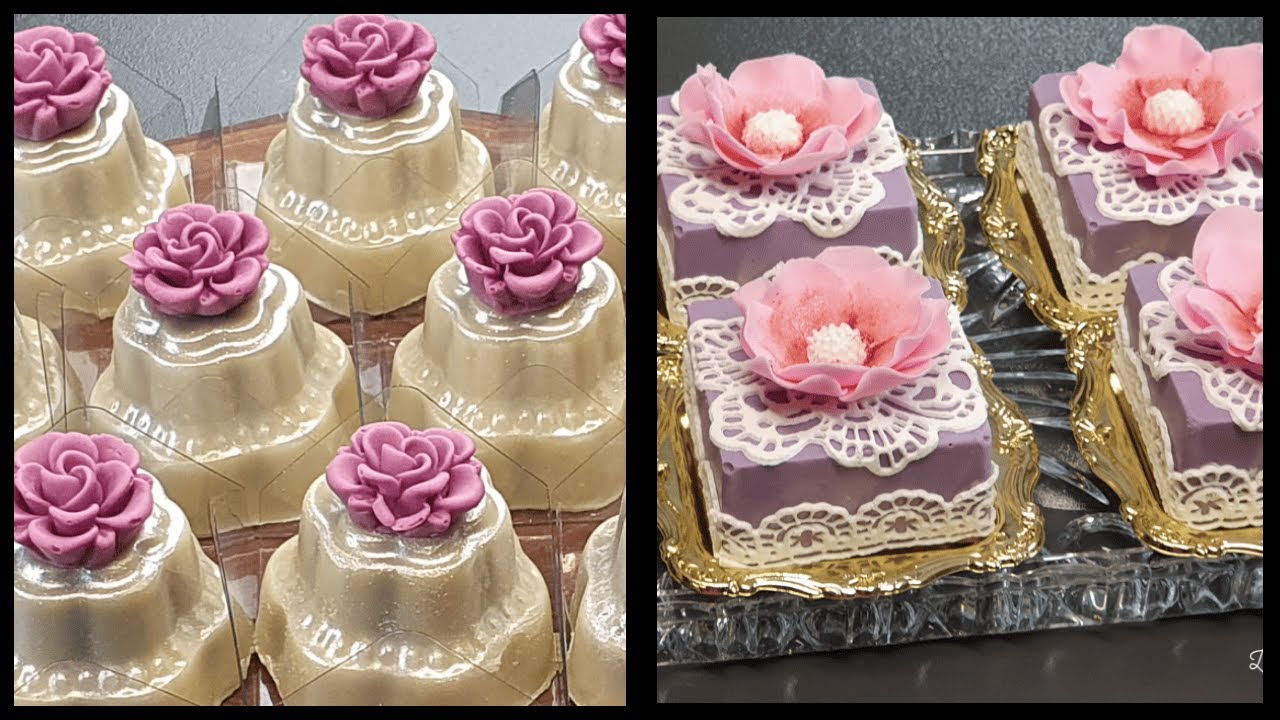 2 потрясающих рецепта! Мини-шоколадные пирожные!