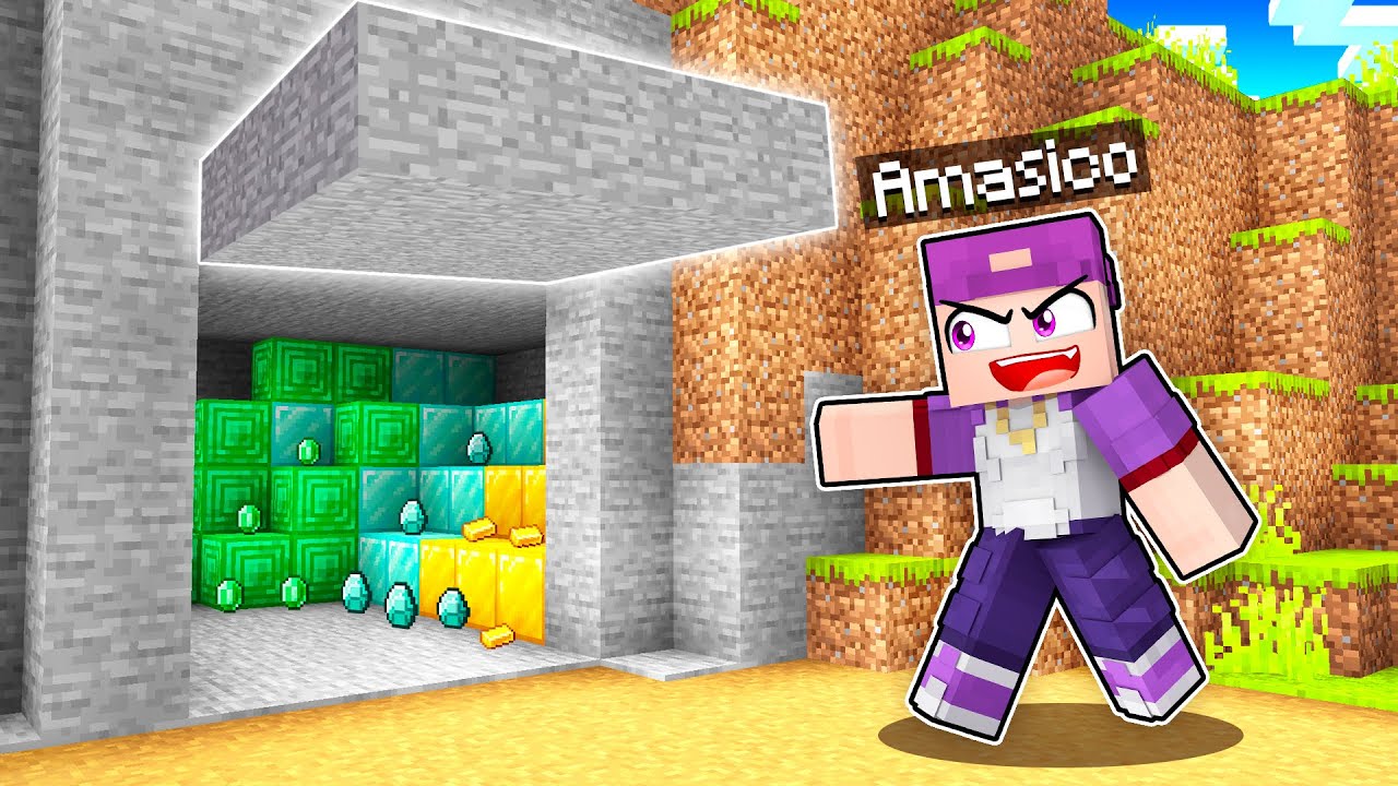 Am CONSTRUIT un BUNCAR SECRET in MINECRAFT!