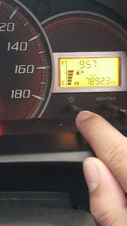 mengatur jam #toyota  Avanza #shorts