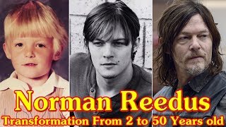 Norman Reedus transformation From 2 to 50 Years old