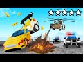 Surviving a 5 STAR Wanted Level in Teardown GTA!