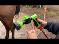 Hippotonic hydromassage gun