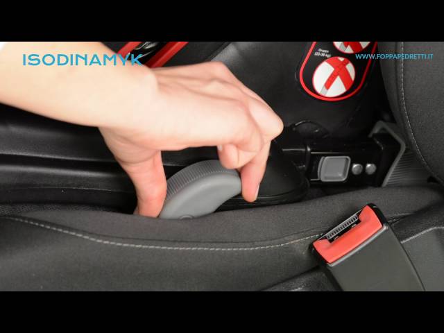 Foppapedretti: seggiolino auto Isodinamyk fissaggio in auto Gruppo 2 (da 15  ai 25 kg) - YouTube
