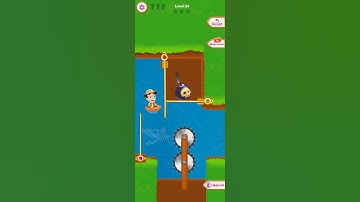 Save Daddy gameing//fishdome waterpuzzle//pull the pin gameplay//Android iOS game