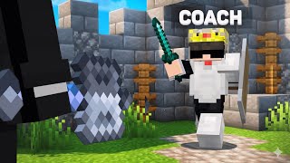 I Hired A Minecraft Pvp Coach Then Destroyerd Him...