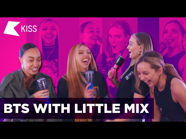 Little Mix do KISSTORY Karaoke - Behind The Scenes 😅🎤 class=