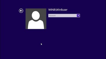 Windows 8 - Logging to your workstation as a domain user